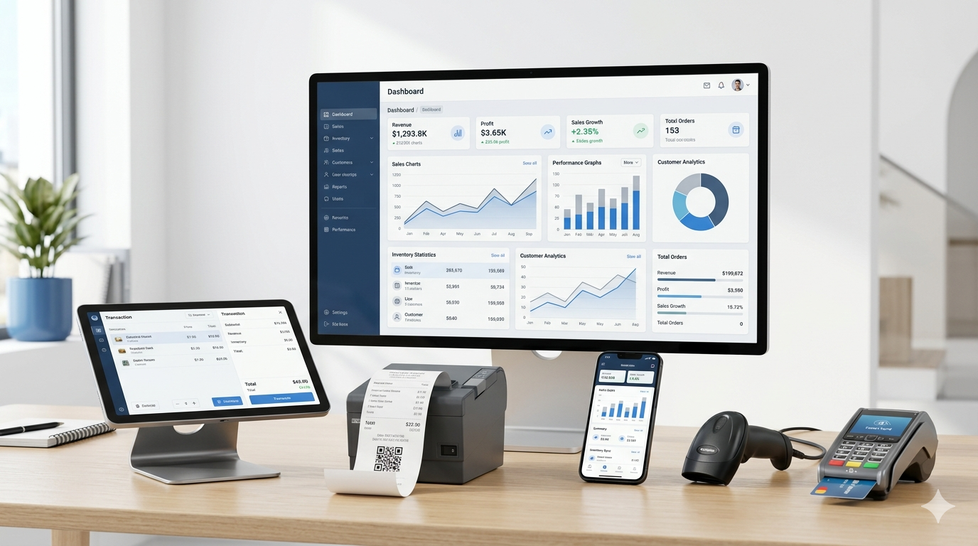 KC NAUFA dashboard POS stock caisse